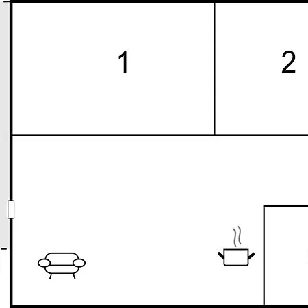 Апартаменты Two-bedroom In Рогозница
